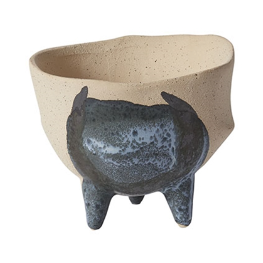 Finn Footed Pot 6.25" x 5.75" 5"